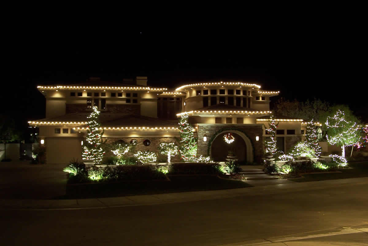 Christmas Lights — Christmas Light Installation in Las Vegas, NV